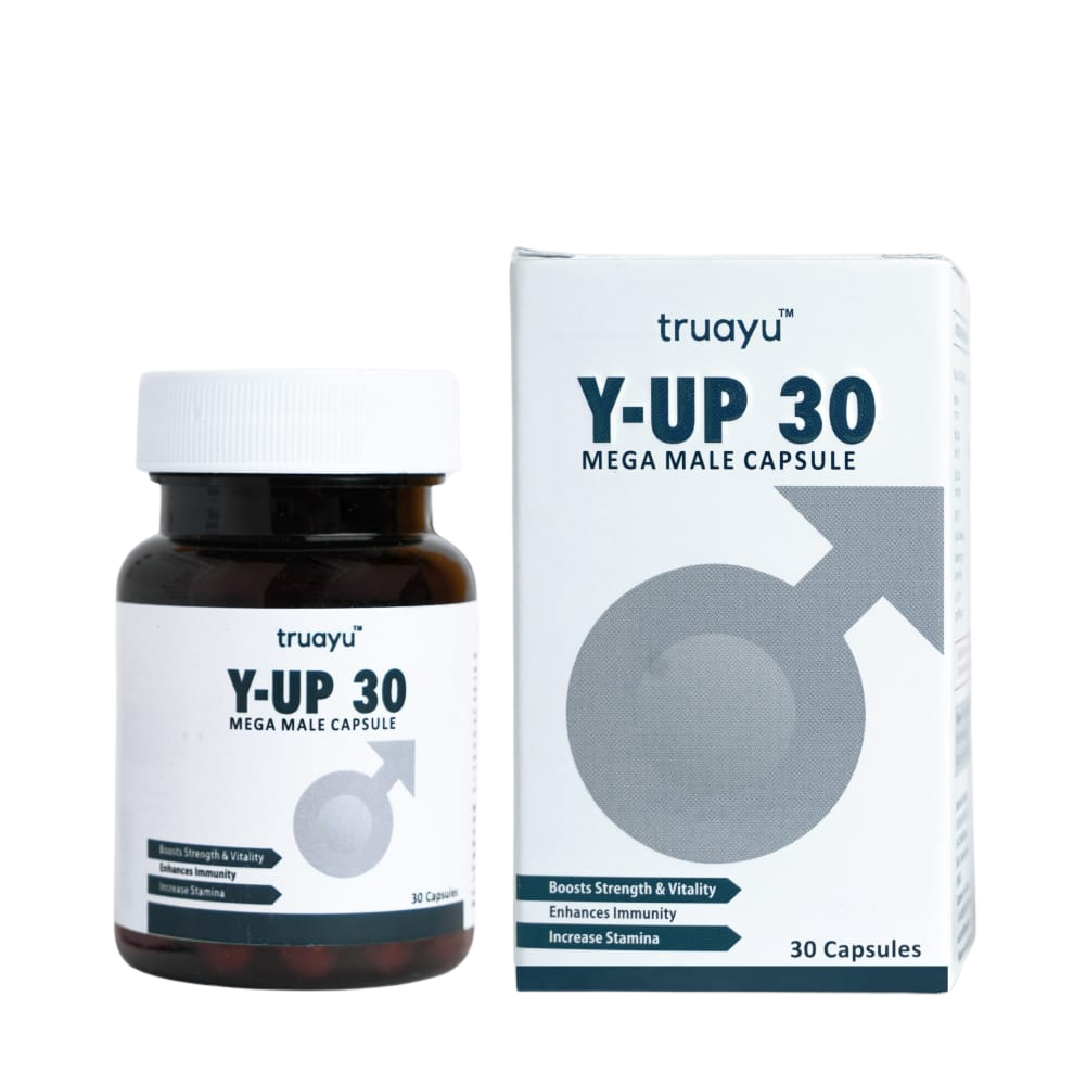 Y-UP 30 Mega Male Capsule – Truayu-100% Ayurvedic Products for your ...