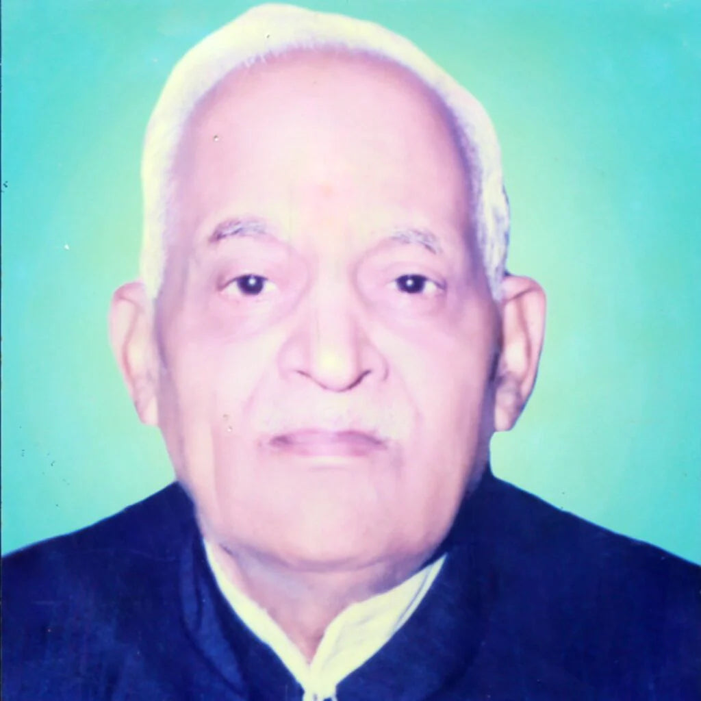 Portrait of Dr. Bhagat Ram Goel, whose herbal work inspired Truayu
